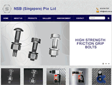 Tablet Screenshot of nsb.com.sg